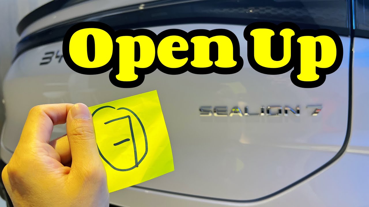 [BYD] 7 Ways to Open the Trunk for Sealion 7