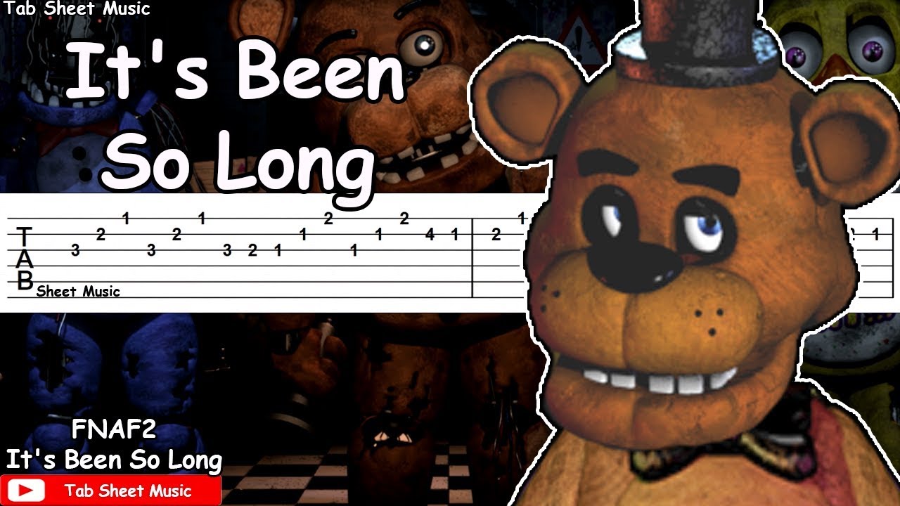 Five Nights at Freddy's 2 - It's Been So Long Guitar Tutorial
