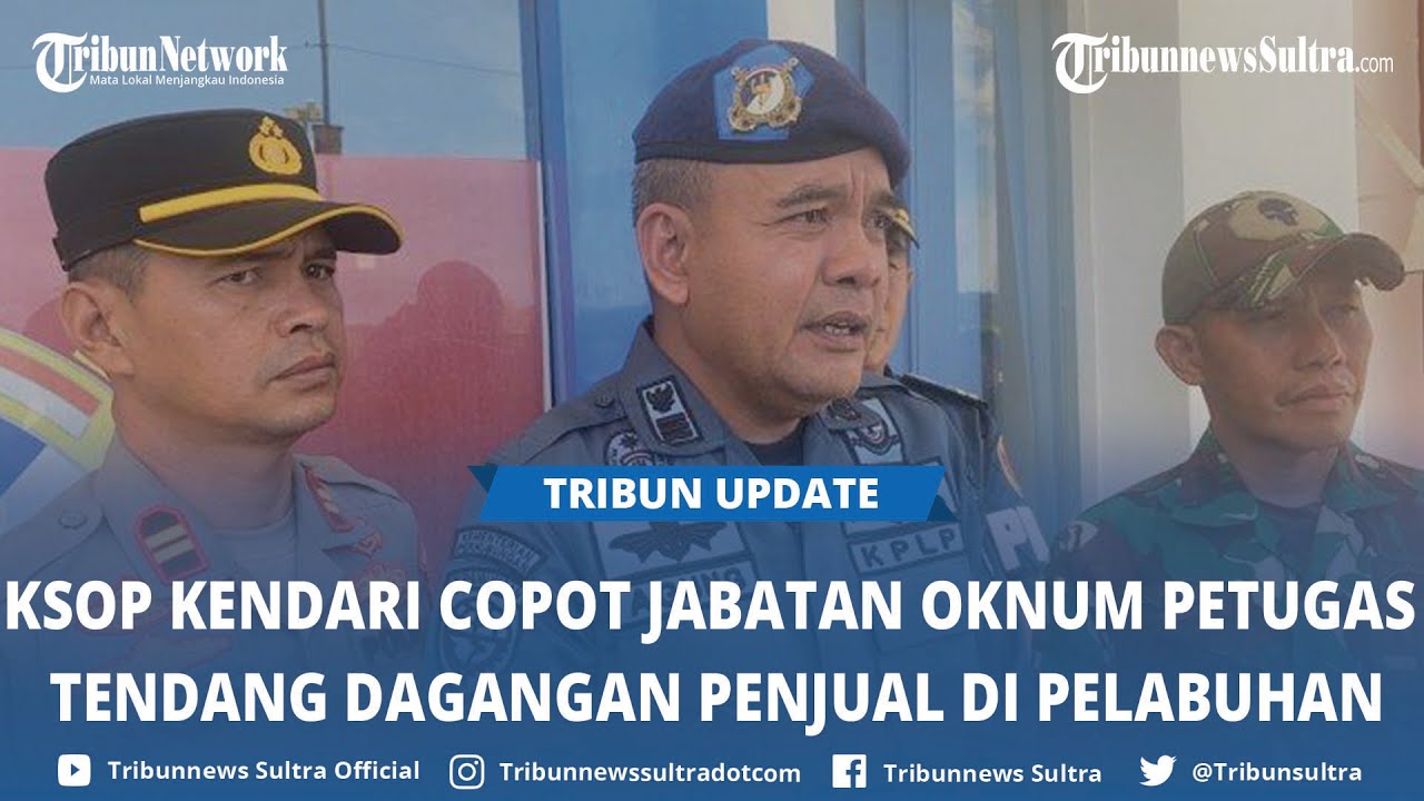 KSOP Kendari Copot Oknum Provos Usai Video Viral Tendang Dagangan Emak-emak di Pelabuhan Nusantara