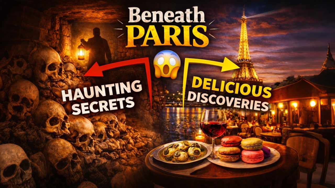 Beneath Paris: Catacombs Secrets & Culinary Delights