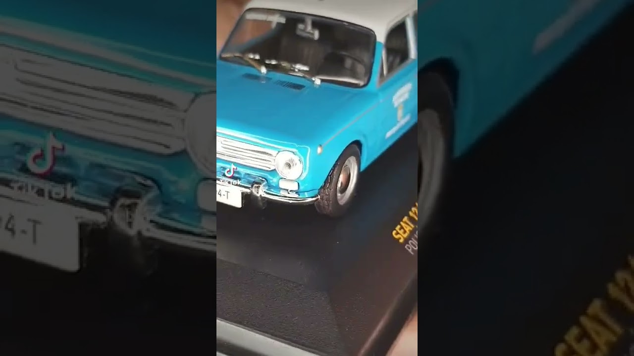 🚨SEAT 124 D POLICIA MUNICIPAL-AYUNTAMIENTO DE MADRID (1976) 