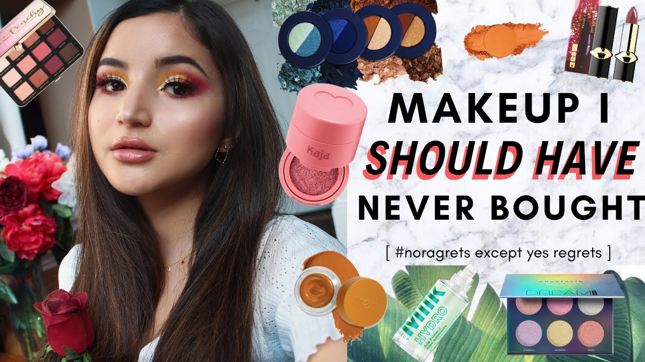 MAKEUP I SHOULD HAVE NEVER PURCHASED ✰ products i regret buying? kinda? idk