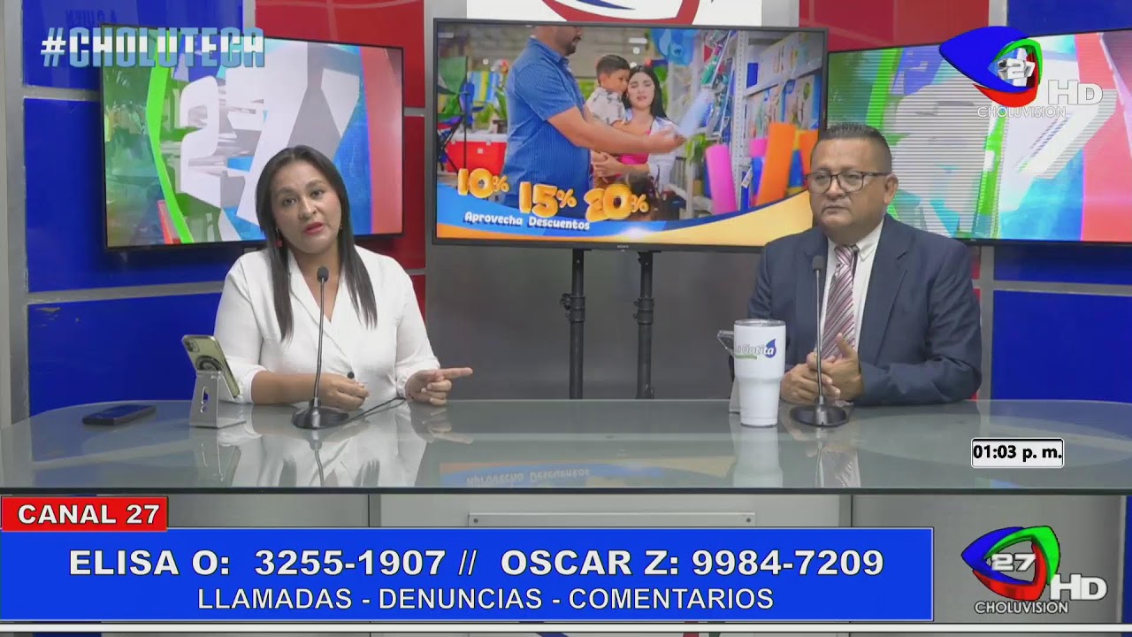 Emisión en directo de Choluvision Canal 27 Oficial HD