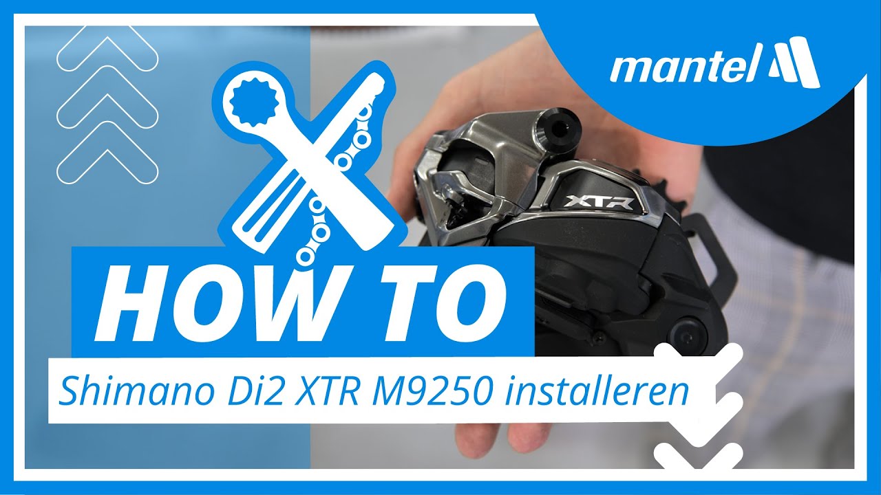 [Mantel HOW-TO] Installeren van je Shimano Di2 Upgrade Kit XTR M9250!
