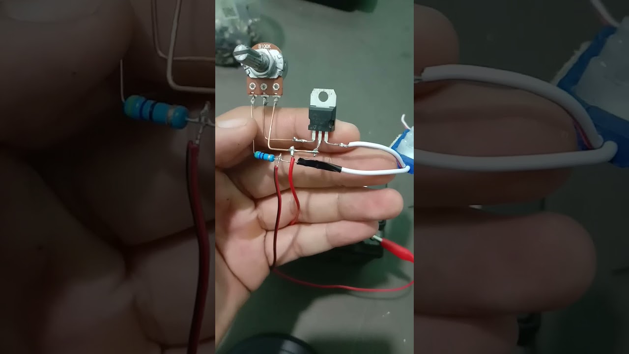 Led strobo 12v adjustable