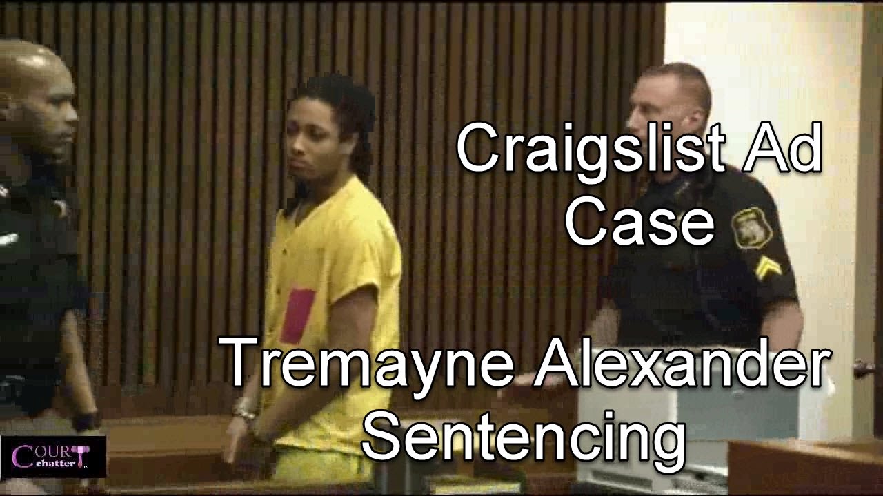 Tremayne Alexander Sentencing 03/21/17