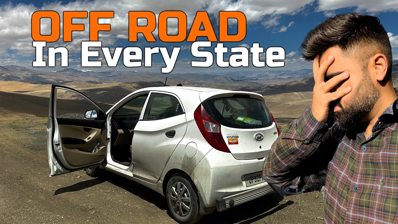 Off-Roading Across 4 States: End Of Hyundai Eon’s Journey to Uming La Pass at 19,024 ft! Car-icature