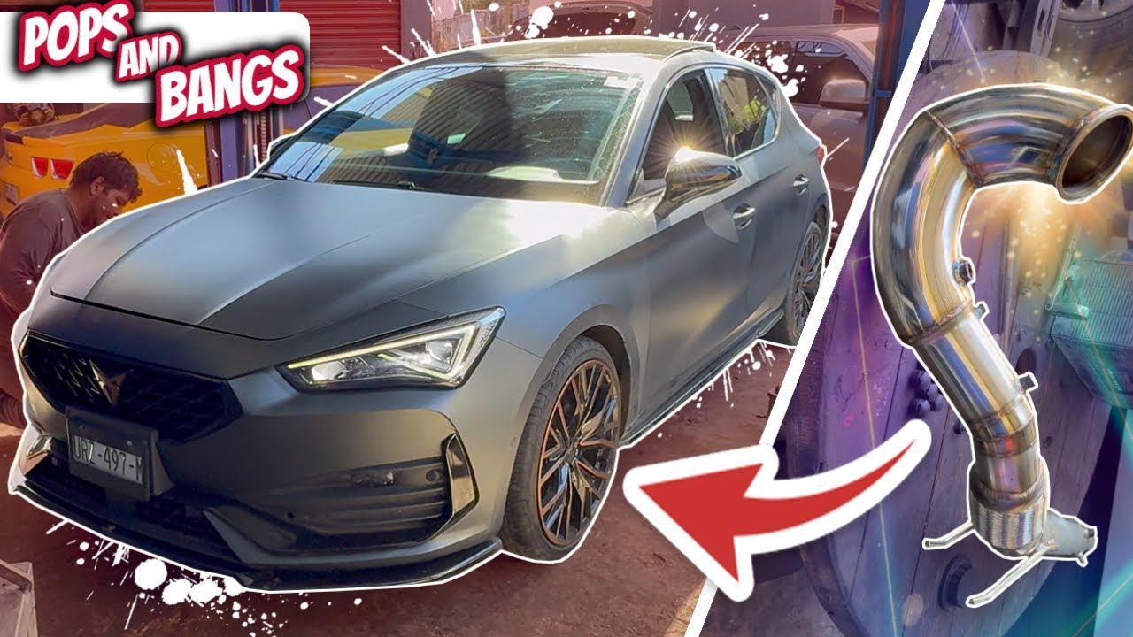 Instalando Downpipe CUPRA 2021 | Pops and Bangs