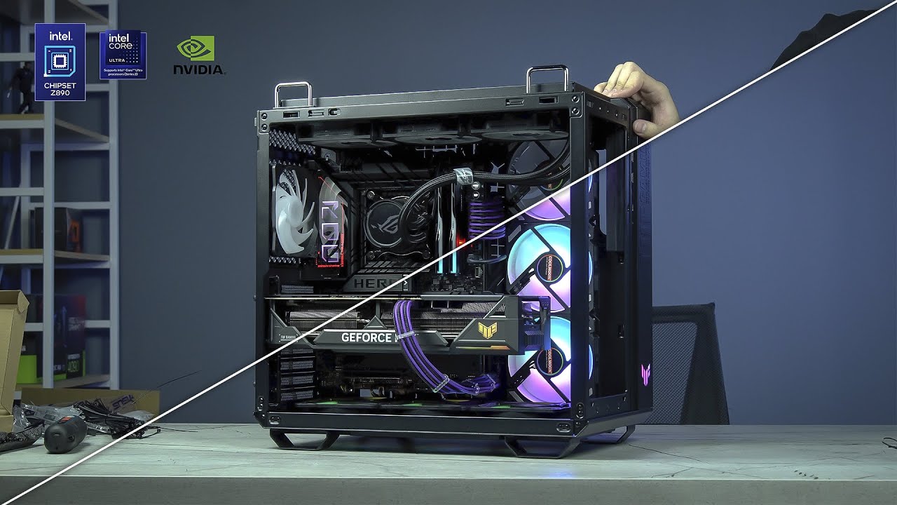 СБОРКА ПК НА INTEL ULTRA 9 285K / ASUS ROG Z890 HERO