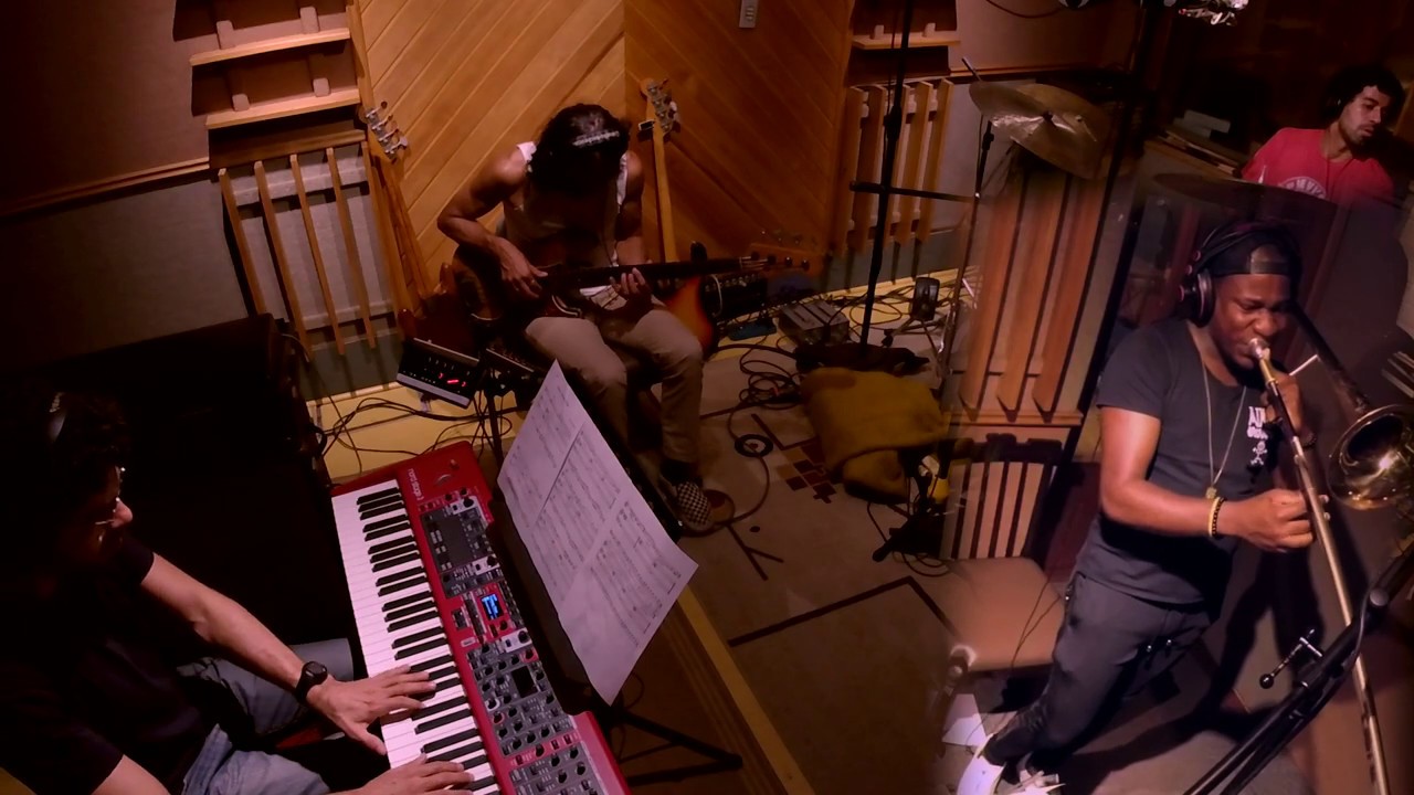 Sobre o Mesmo Chão - registro recording session - selo TFUNKYJAZZ