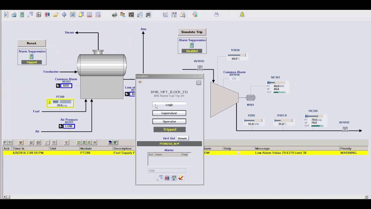 DeltaV: Advanced Alarming Modules - Minimizing Alarm Floods (In-Depth)