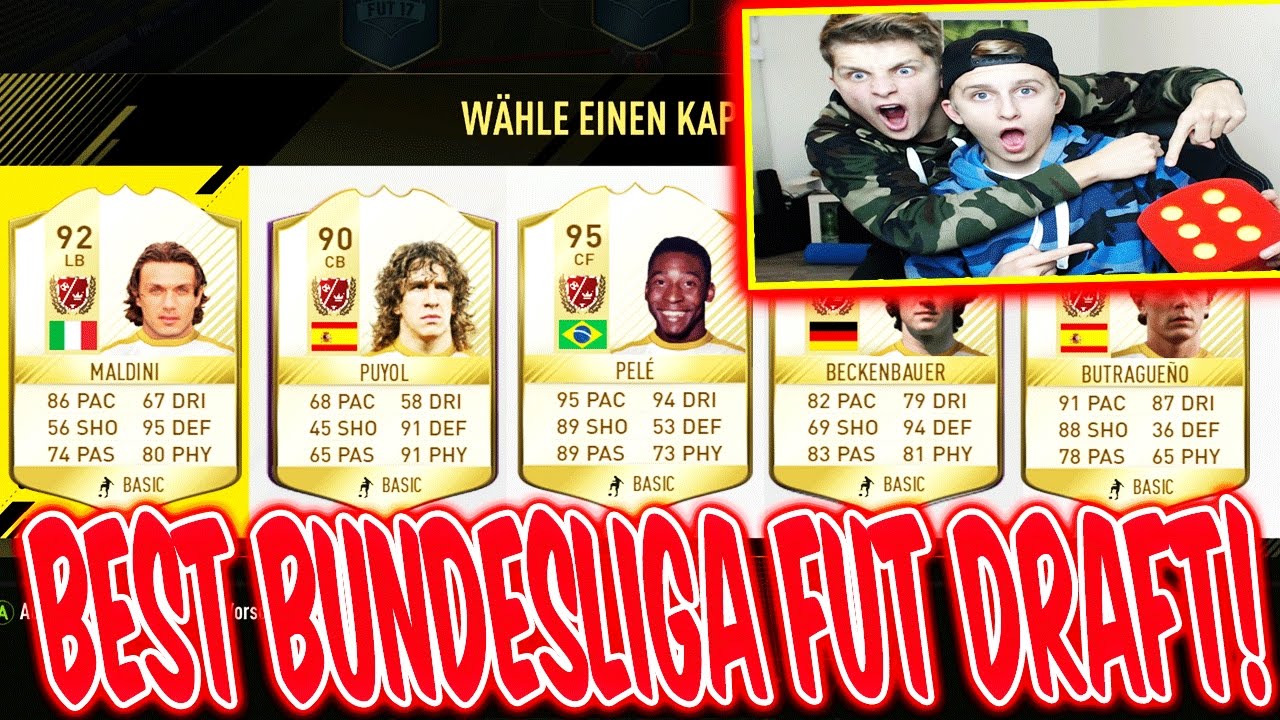 FIFA 17 - HEFTIGE LEGENDEN FUT DRAFT CHALLENGE vs. BRUDER!! 😈😜😈 - ULTIMATE TEAM (DEUTSCH)