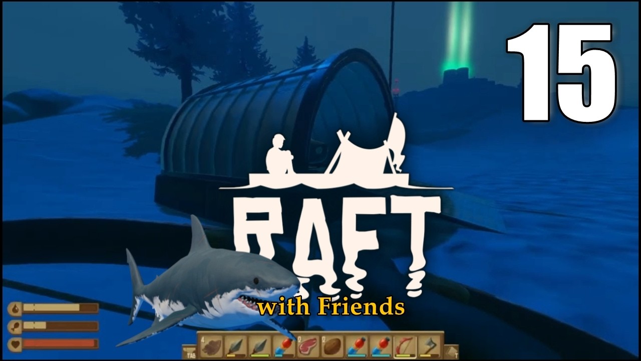 TEMPERANCE HAS POLAR BEARS AND SNOWMOBILES // RAFT (Coop) [15] Let's Play Walkthrough | PART15