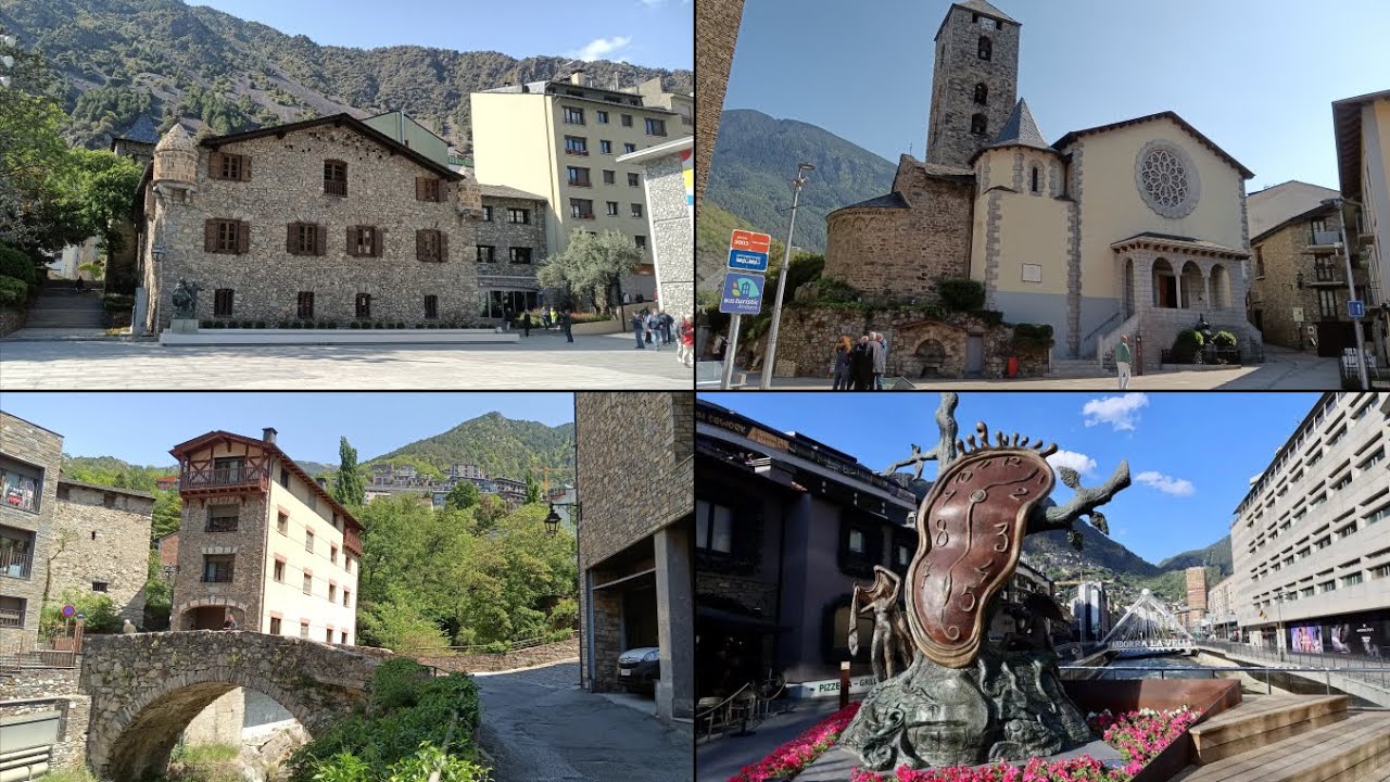 Explore Andorra la Vella | 4K Walking Tour of Andorra&rsquo;s Charming Capital