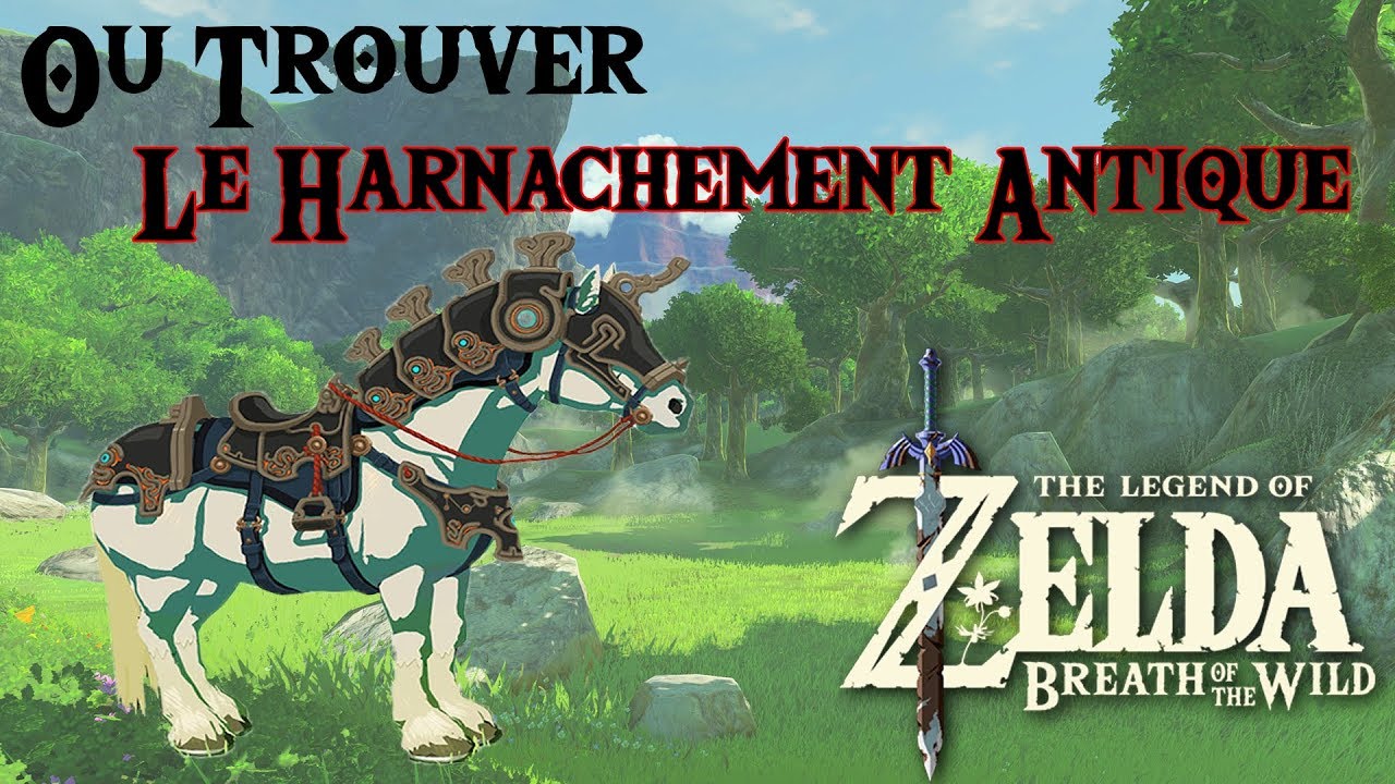 Ou trouver le Harnachement Antique Zelda BOTW