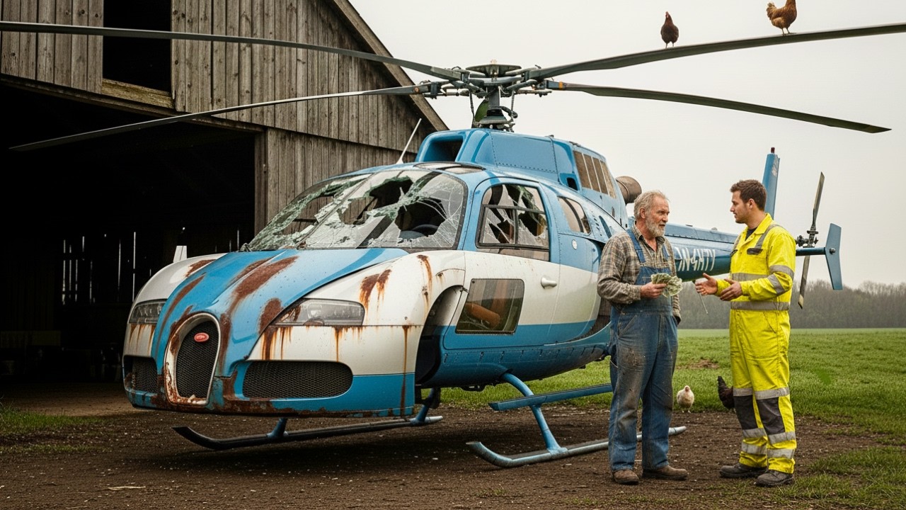 I Bought an Abandoned $3M Bugatti Helicopter and Restored it to like New