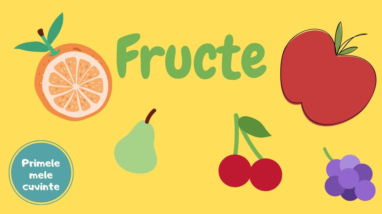 Primele mele cuvinte - Fructe