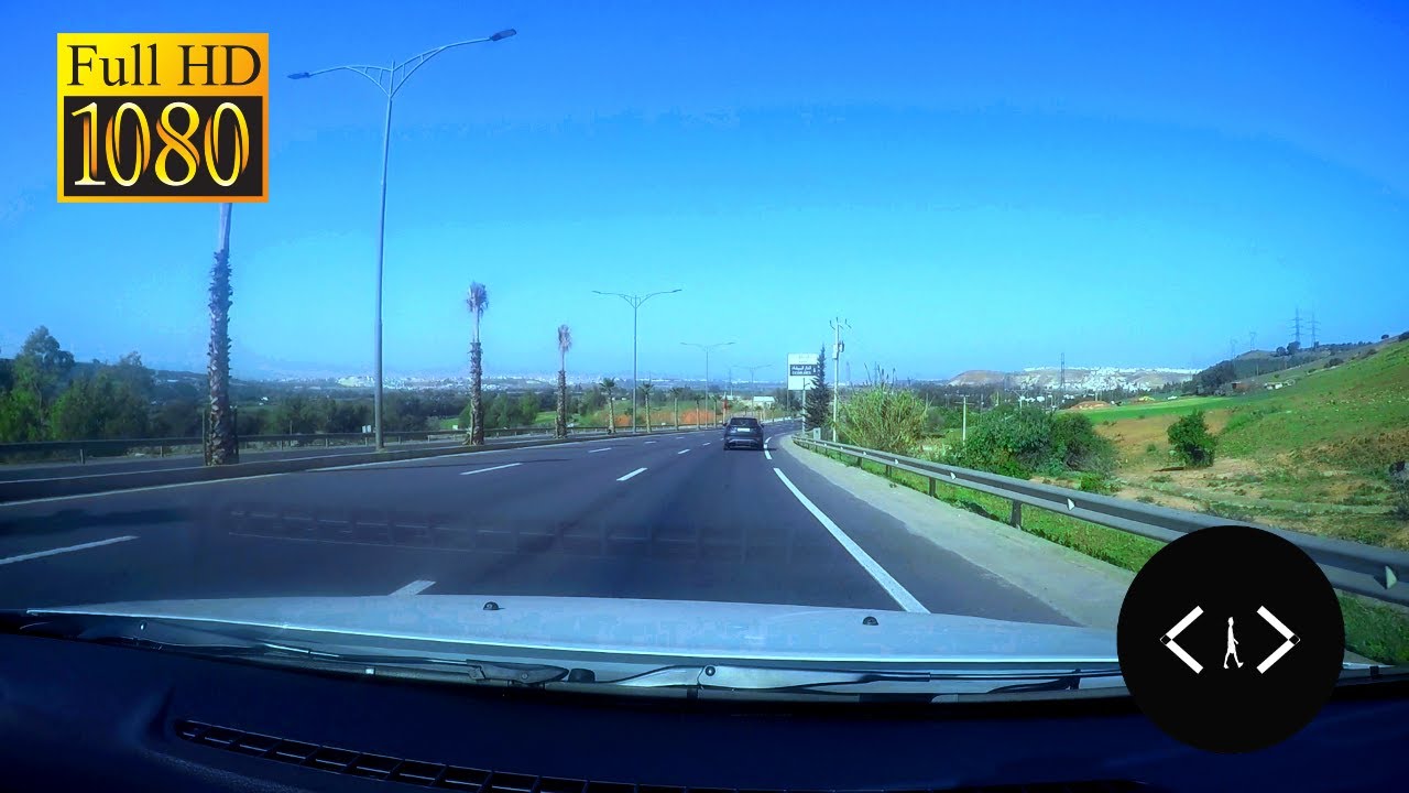 Morocco: Driving With Relaxing Musics From Sala Al Jadida to Hilton Forest