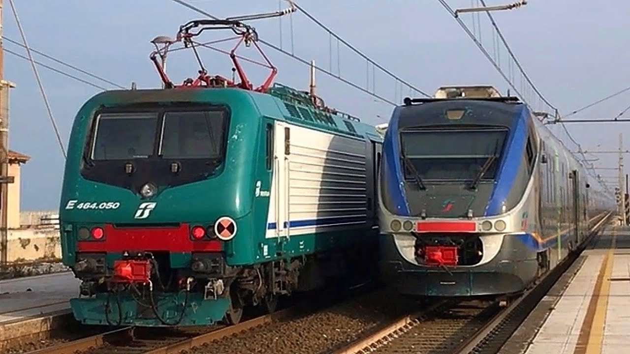 Treni Speciali Di Ogni Tipo in Transito @Montemarciano: Tigre PROTOTIPO & REG/IC STRANI!