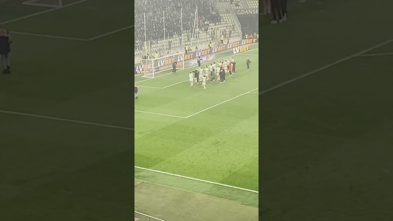 Lechia Gdańsk vs Lech Poznań #ekstraklasa #lechpoznań #lechiagdansk #football #nickthequick #shorts