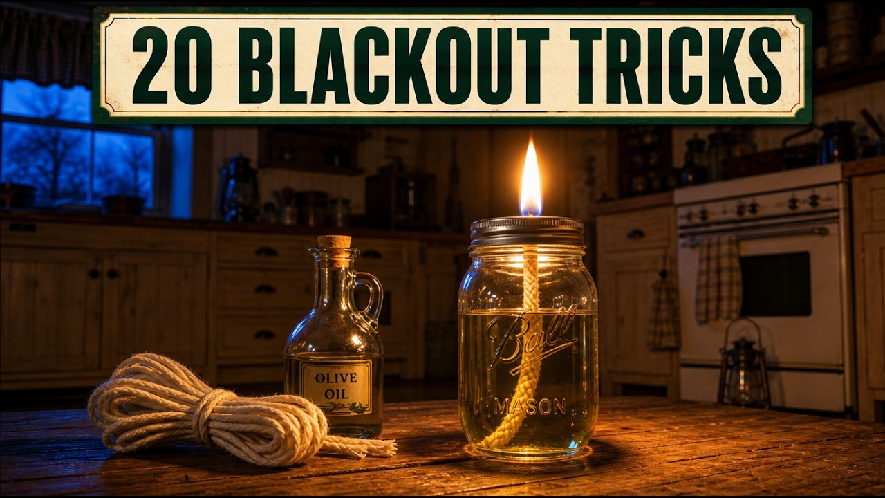 20 &ldquo;Poor Man&rdquo; Blackout Tricks That Make Expensive Emergency Gear Look Overpriced
