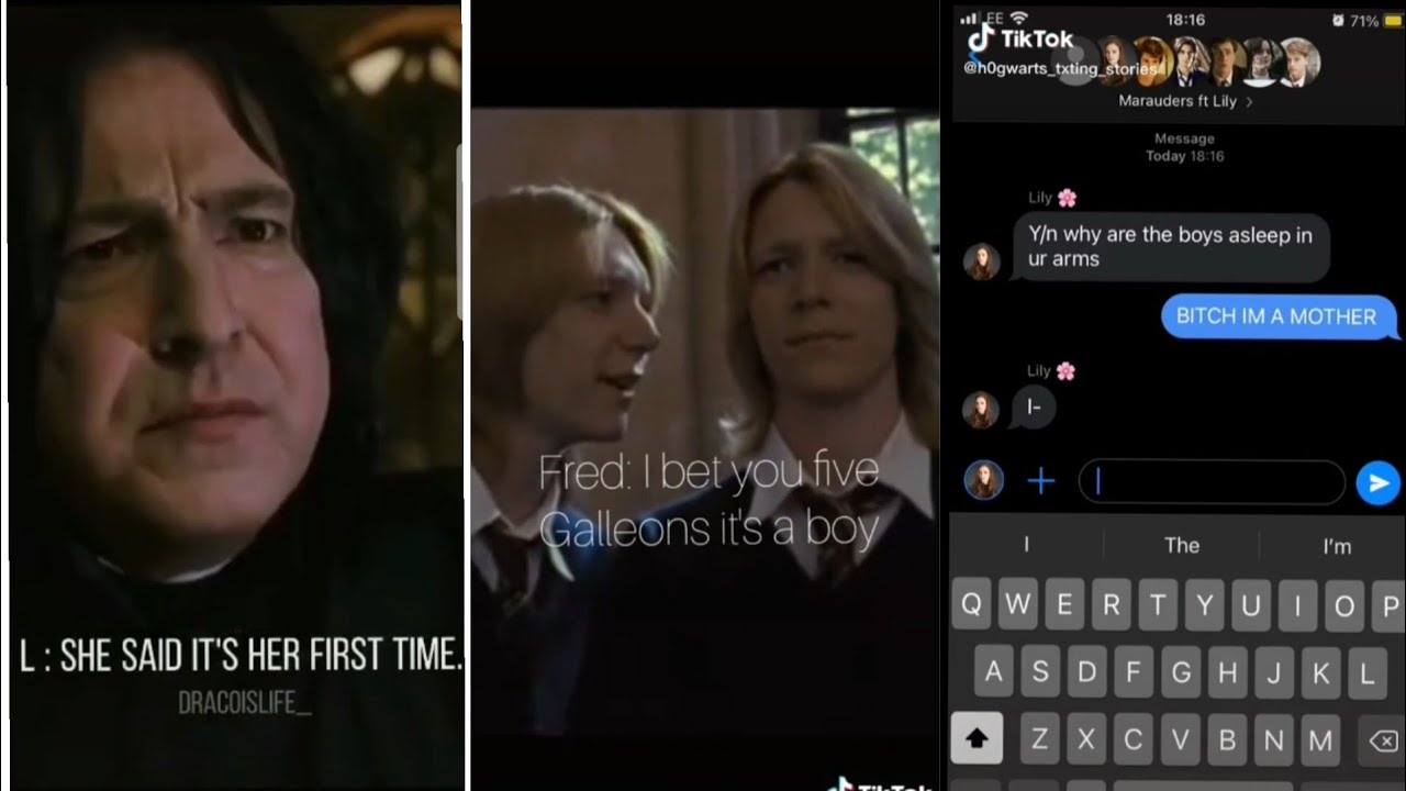 The best,and when i say best i meanTHE BEST OF HARRY POTTER tik toks ||part 11