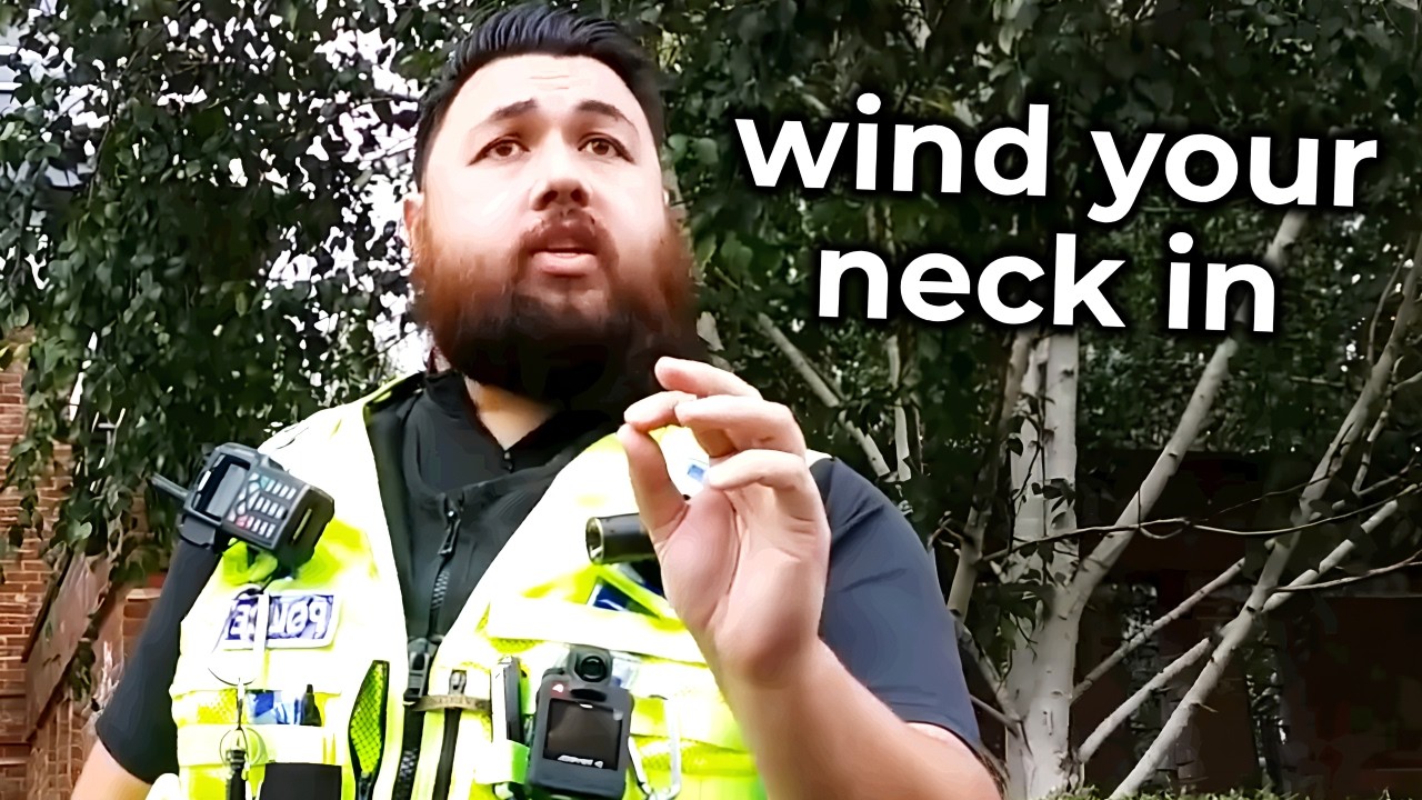 UK Cops Go From Confident To Speechless In Seconds