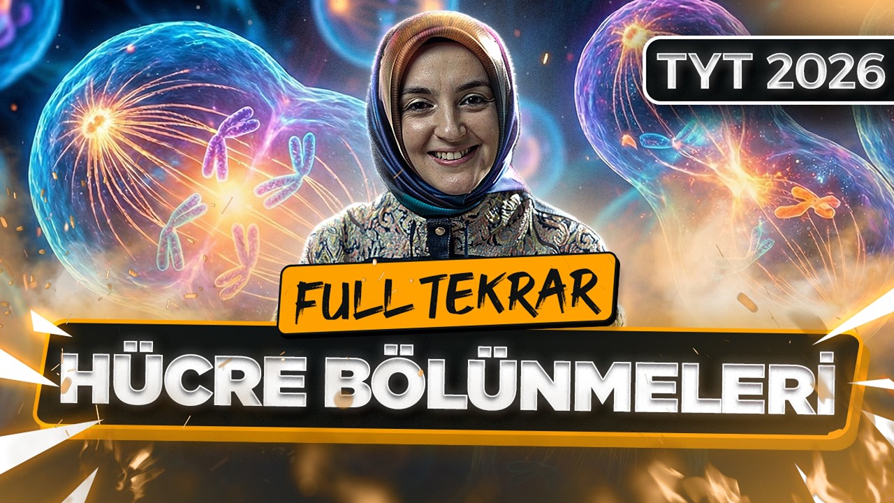 Hücre Bölünmeleri | MSÜ - TYT Biyoloji FULL TEKRAR 2026