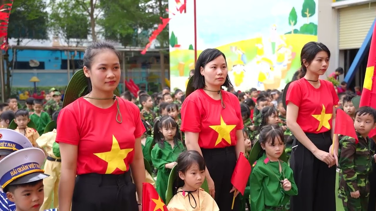 Trường Mầm Non Hoa Anh Đào - Kỷ Niệm 50 Năm Giải Phóng Miền Nam, Thống Nhất Đất Nước
