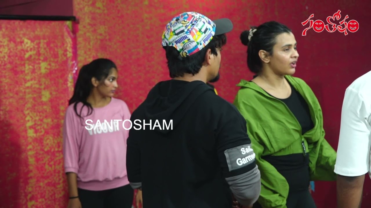 Mehaboob Dilse & Hebah Patel Dance Rehearsal For Santosham Awards | Santosham Suresh