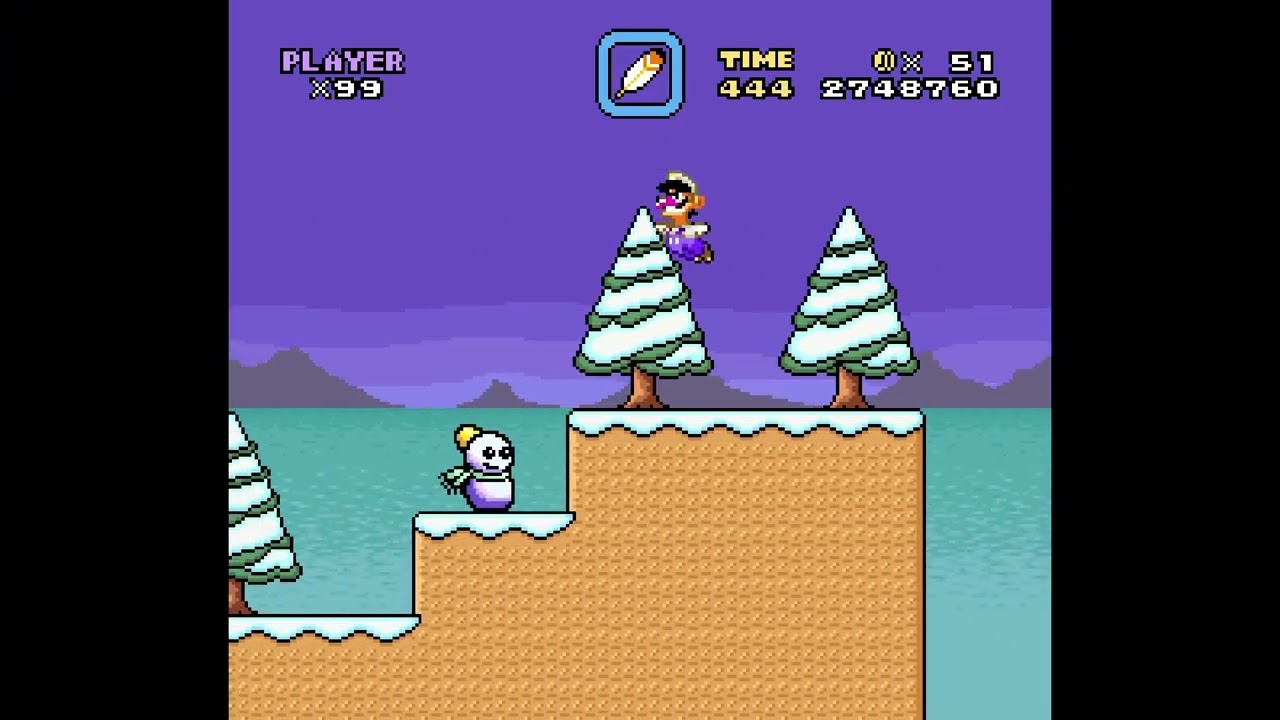 Waluigi's Road to Glory 2: Azathomura #9 - Waluigi on ice
