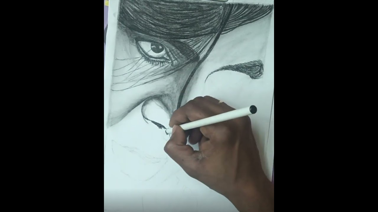 Power Star Pawan Kalyan Hyper Realistic Pencil Drawing | Full Video | Step by Step