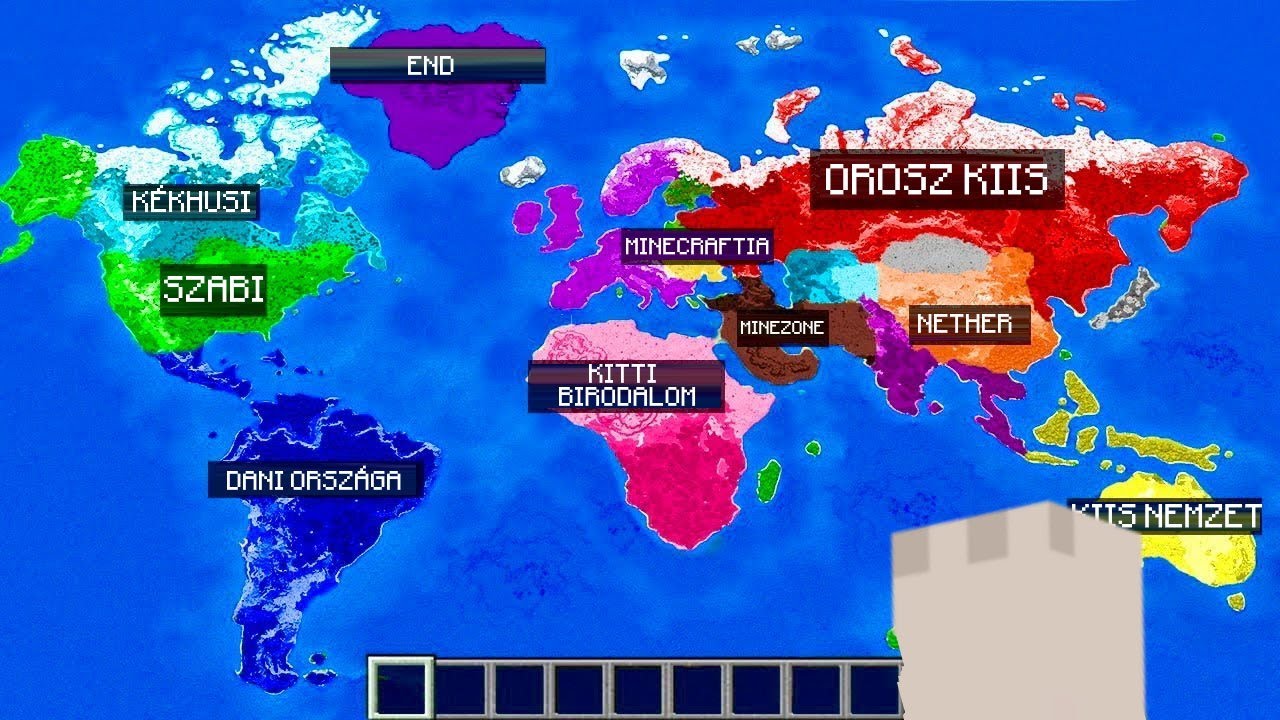 SAJÁT ORSZÁGOM LETT A MINECRAFTBAN!