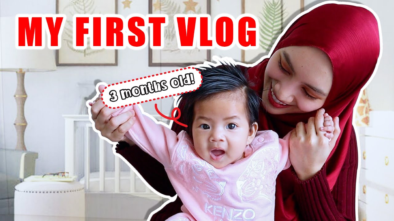 My First Vlog 3 Months Old ! Baby Supreme