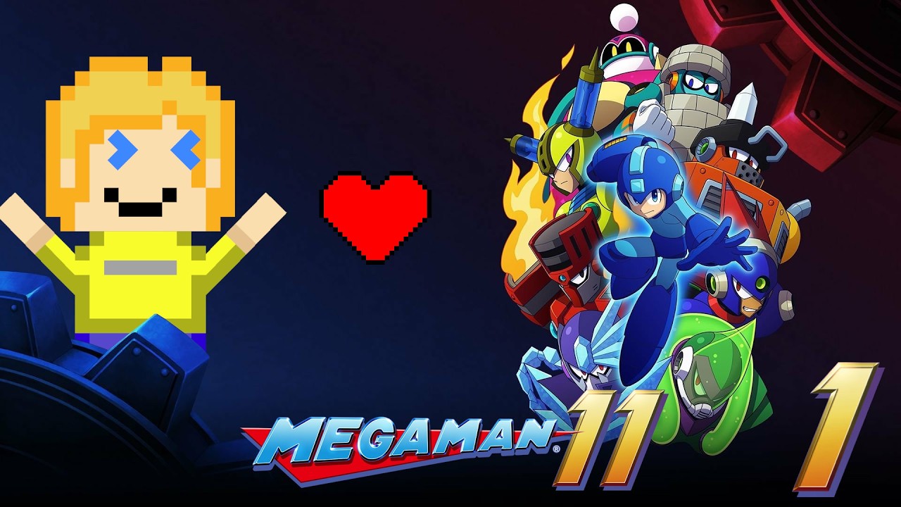 Ender szeretni kis kék robot! - Mega Man 11 - |01?| - HETI STREAM!