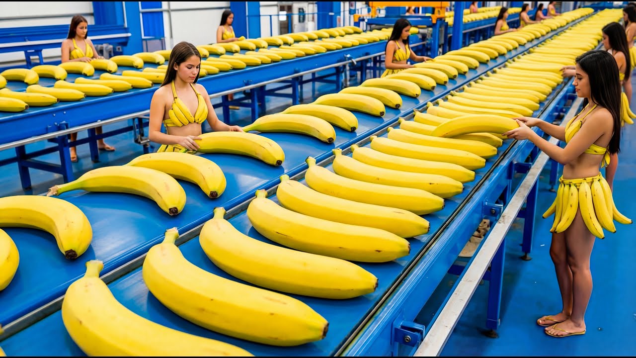 From Ripe Bananas to Superfood Inside a High Tech Manufacturing Plant