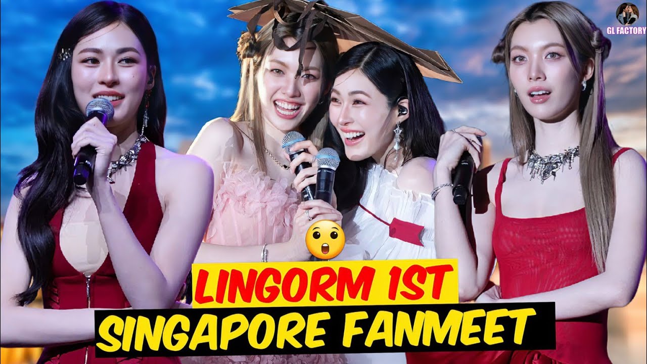 LingOrm 1-я фан-встреча в Сингапуре | Сладкие моменты и BTS | GL FACTORY #lingorm #фан-встреча