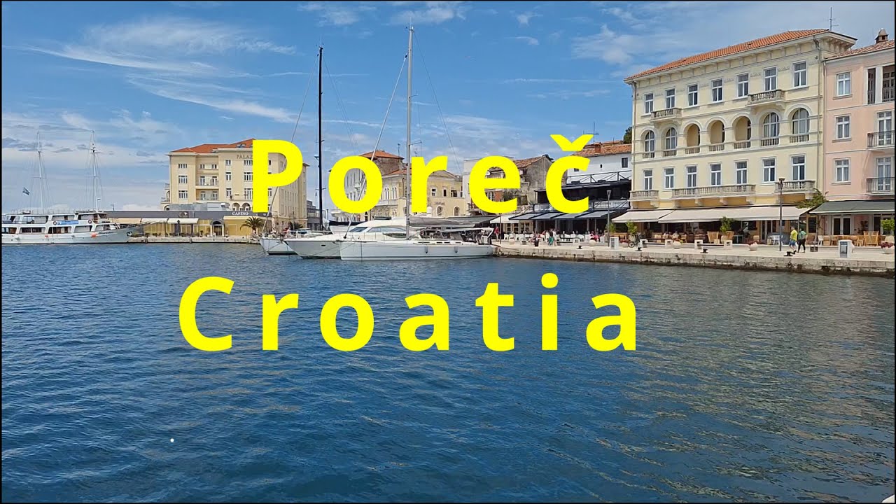 Poreč. Croatia. Adriatic Sea