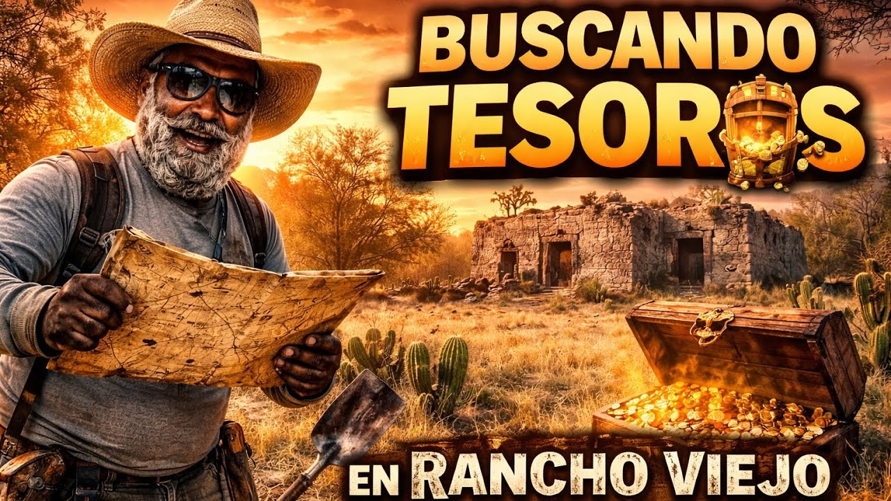 BUSCANDO TESOROS EN UN ANTIGUO RANCHO ✌️😊⛏️🥾🥾🍀