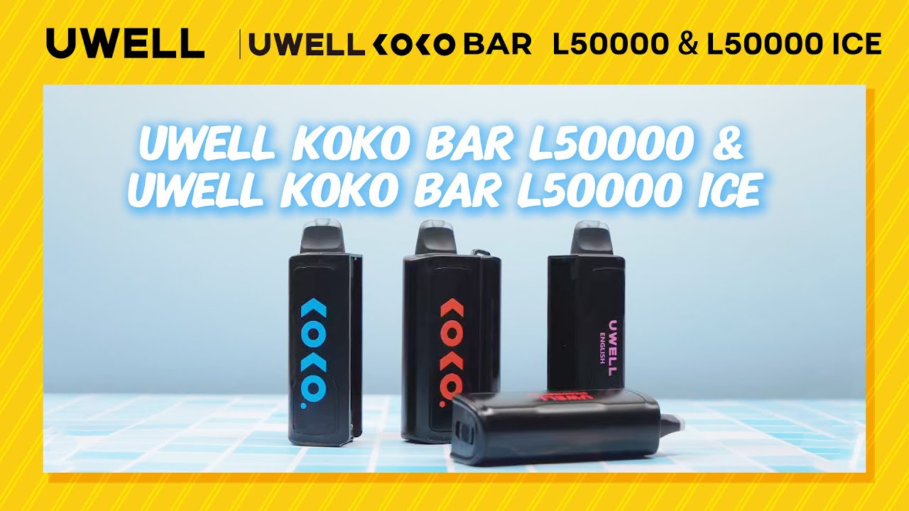 🚀 New Drop! UWELL KOKO BAR L50000 & L50000 ICE are here!