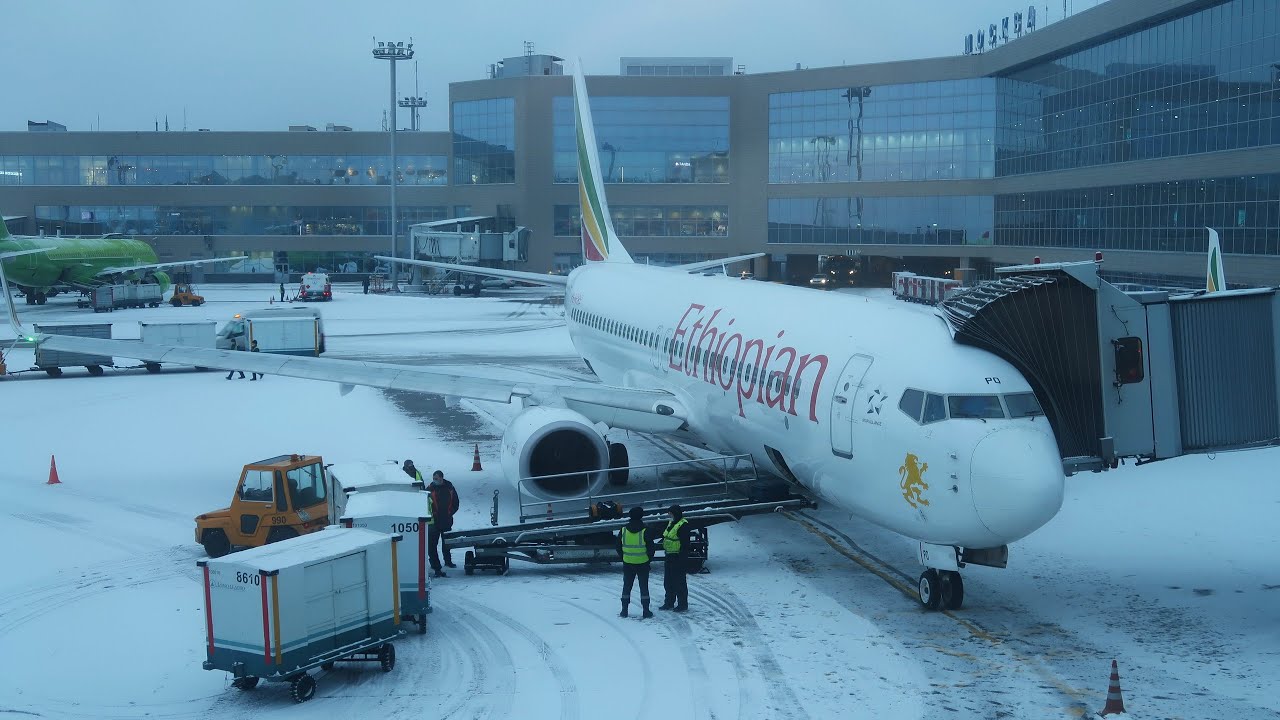 Boeing 737-800 а/к Ethiopian Airlines | Рейс Аддис-Абеба - Афины - Москва