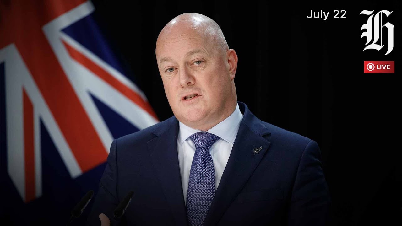 Christopher Luxon holds post-Cabinet press conference