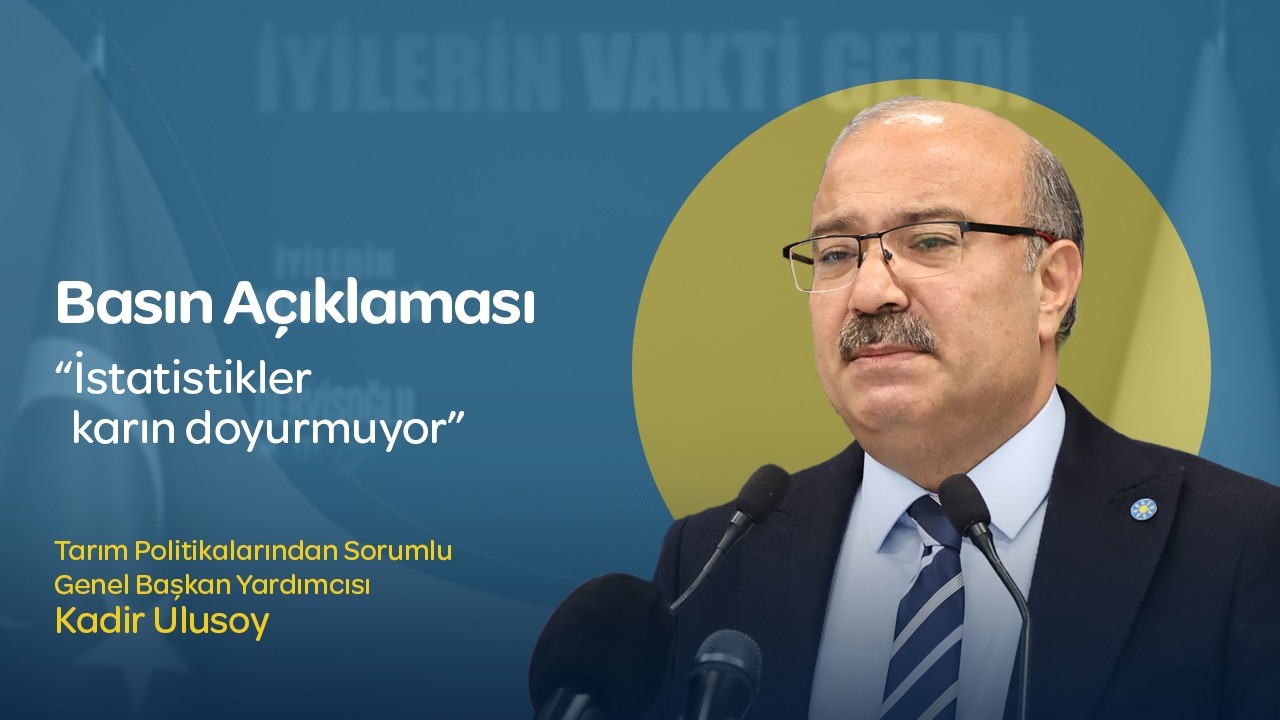 Sayın Kadir Ulusoy, Cumhurbaşkanı Erdoğan'ın çiftçilerle ilgili açıklamalarına dair konuşuyor.