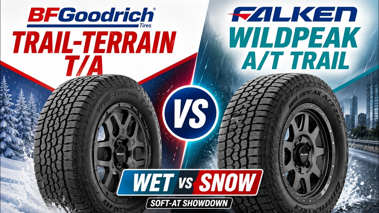 BFGoodrich vs Falken: The Soft-AT Tire Test That Flips in Snow