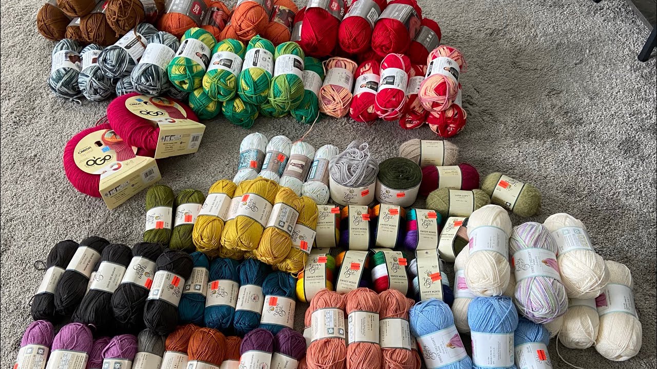 Friday’s Frivolities — A Massive Clearance Yarn Haul