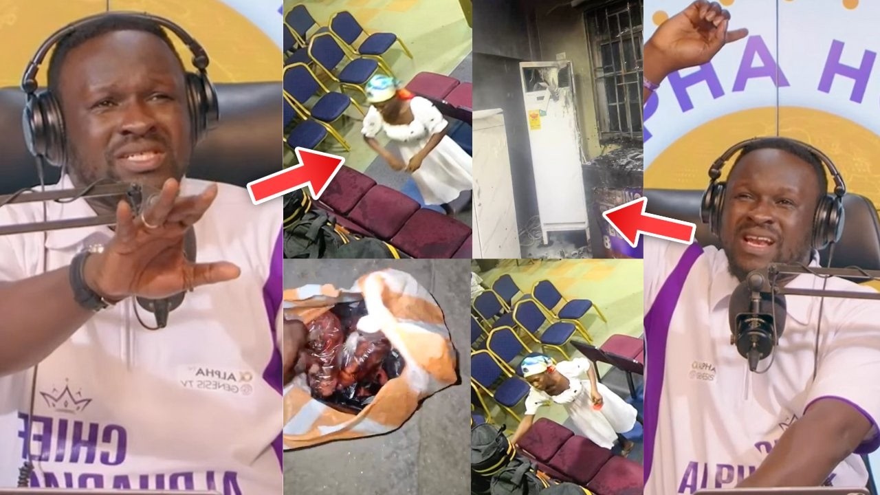 ALPHA HOUR !! Pastor Elvis Agyemang’s Grace Mountain Church Targeted in Petrol Fire Incident