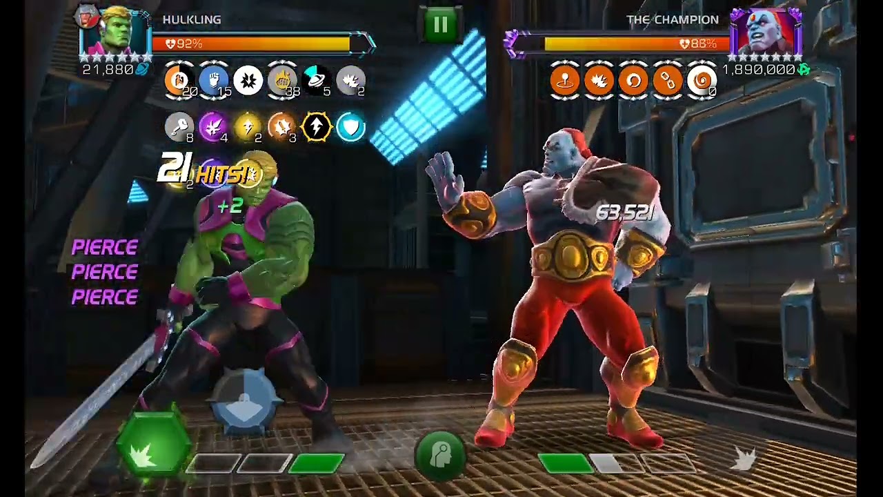 Solo Alliance Raids (Hulkling Wrecks Champion) God Tier Damage 🔥 - MCOC