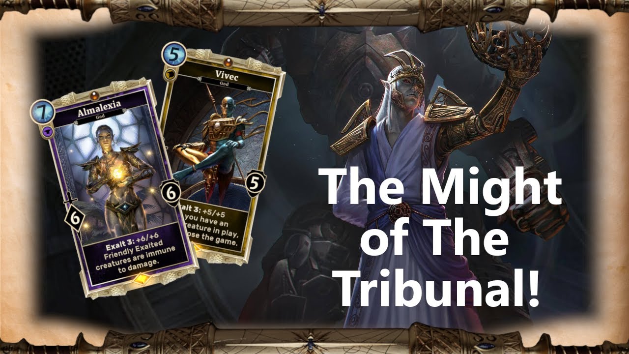 Revisiting The Elder Scrolls Legends with the Tribunal Gods!