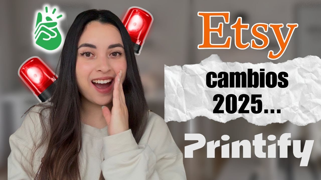 🚨 3 Importantes actualizaciones de Print on Demand y Etsy que deber&iacute;as conocer  🚀