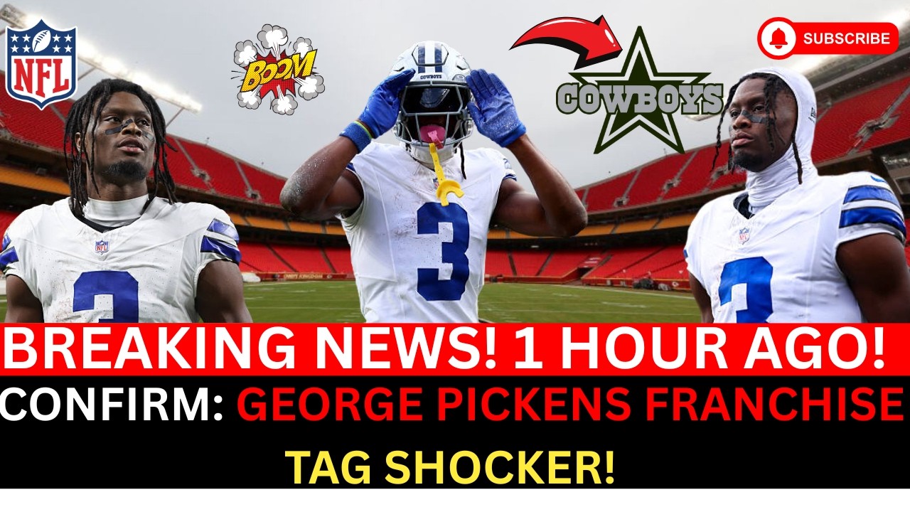 BREAKING: Dallas Cowboys 2026 Season Move George Pickens Franchise Tag Decision Explained